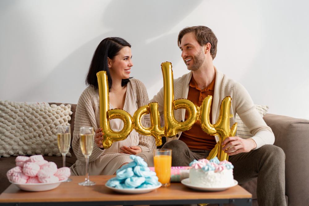 What food should I serve for a family baby shower at home?